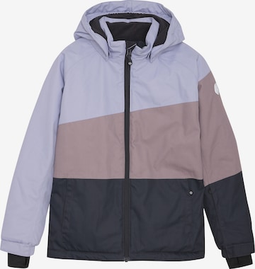 COLOR KIDS - Casaco deportivo 'Coski' em roxo: frente