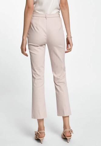 Regular Pantalon Fadenmeister Berlin en rose