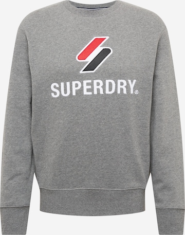 Superdry Sweatshirt in Grau: predná strana