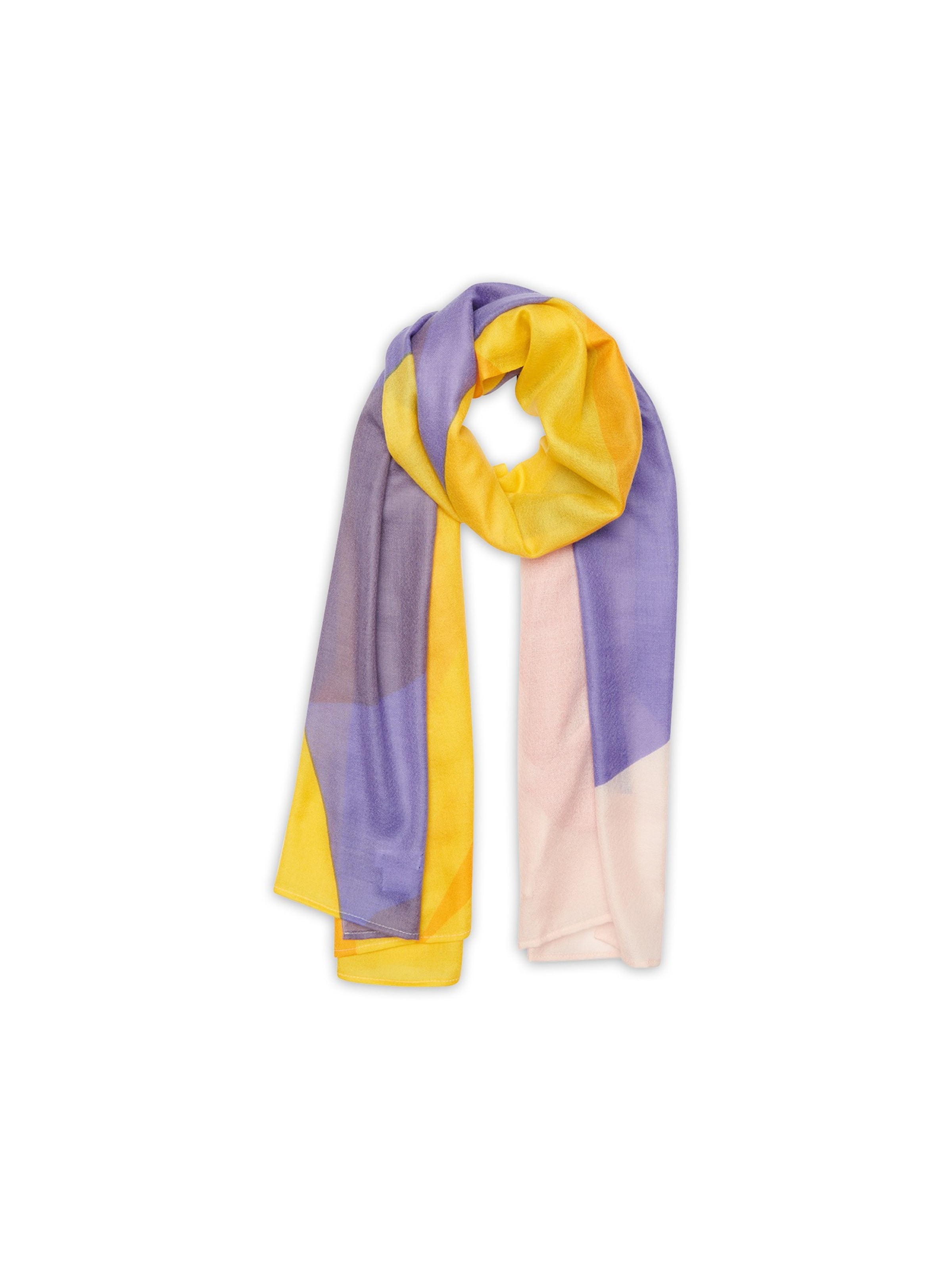 Noolur Sjal i blandingsfarvet: forside