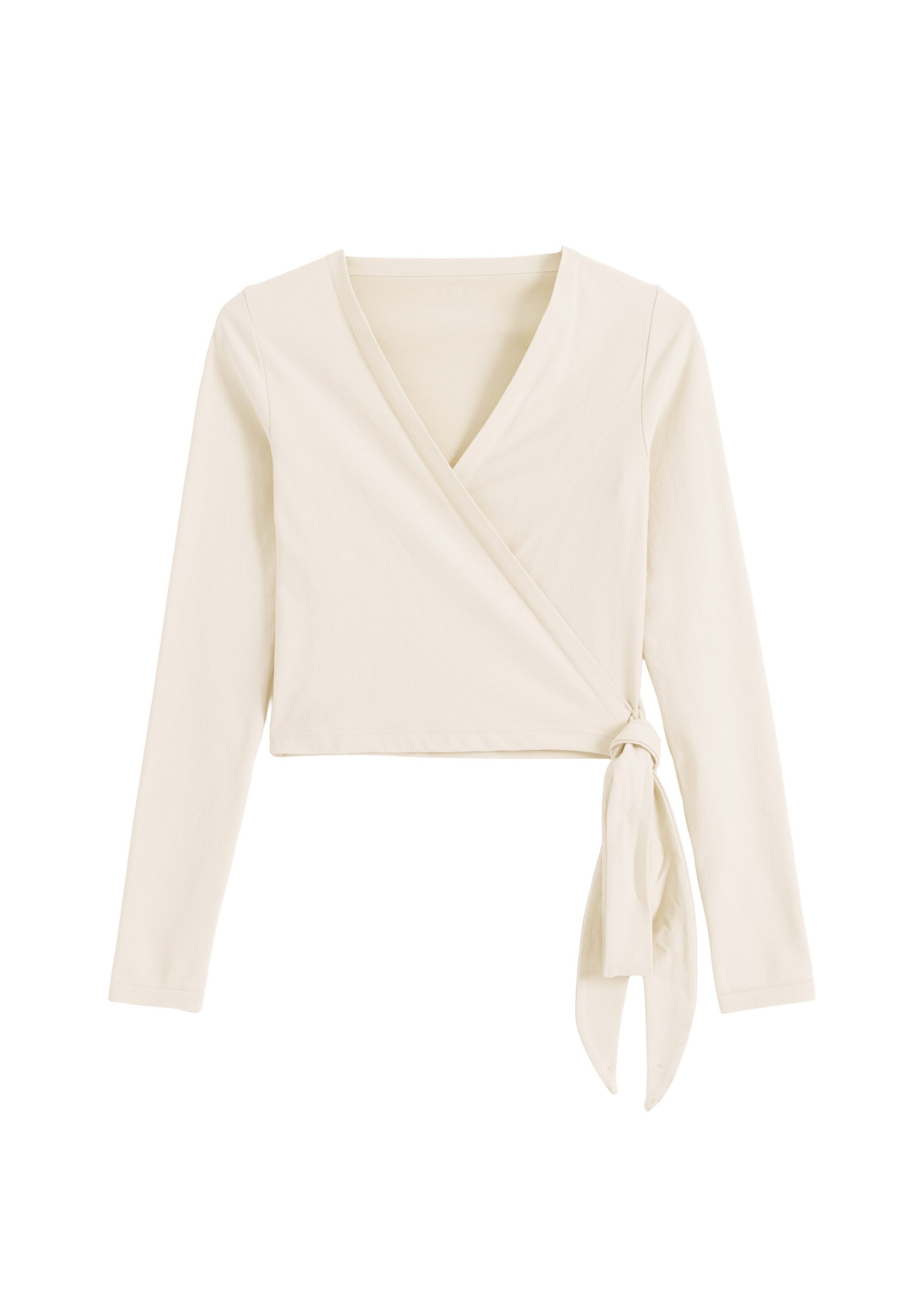 Aim'n - Blusa funcionais em bege: frente