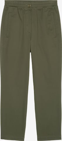 Marc O'Polo - Loosefit Calças em verde: frente