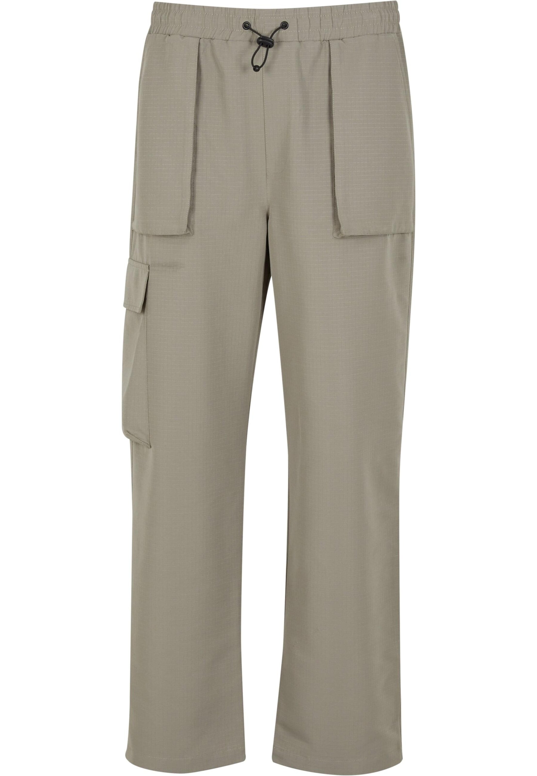 Urban Classics Loosefit Kapsáče – zelená: přední strana