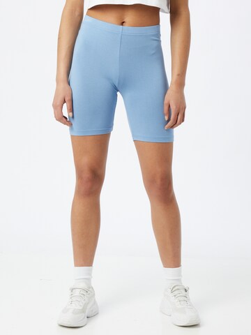 modström - Skinny Leggings 'Kendis' em azul: frente