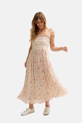 lily and lionel Kleid 'Annie' in Beige: Vorderseite