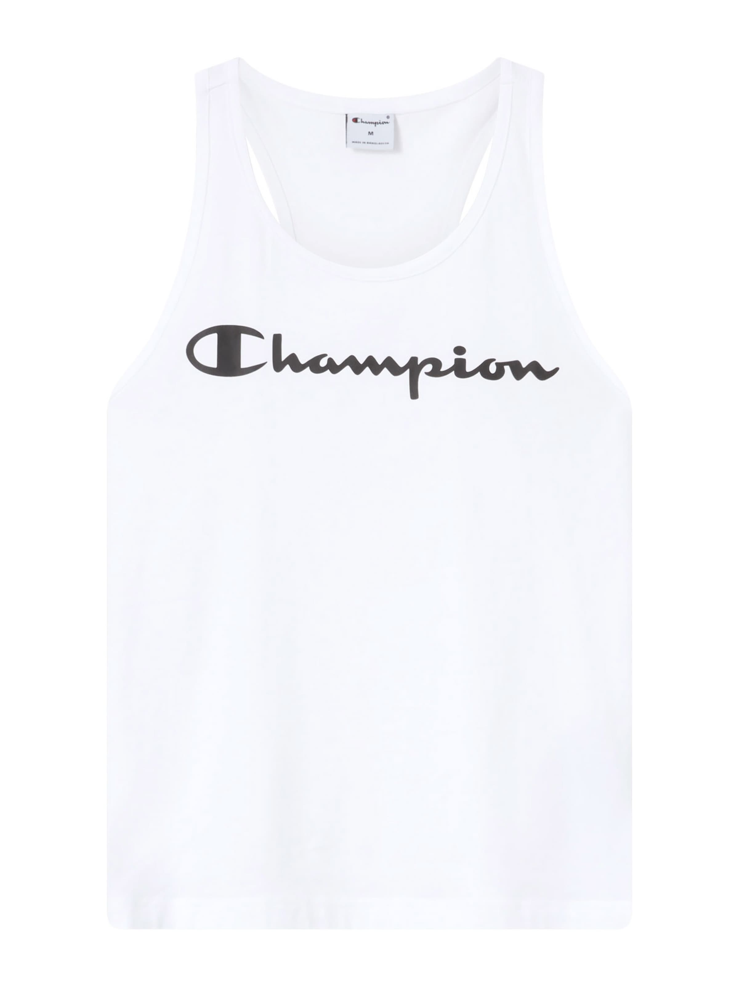 Maglietta di Champion Authentic Athletic Apparel in bianco: frontale
