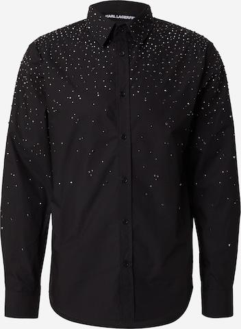 Karl Lagerfeld Regular Fit Paita värissä musta: etupuoli