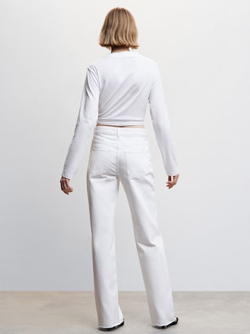 Wide Leg Jean 'Danila' MANGO en blanc