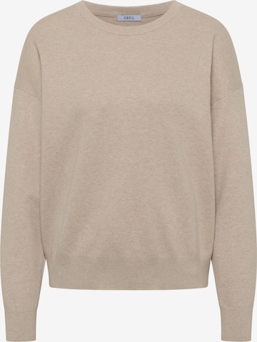Pullover di CECIL in beige: frontale