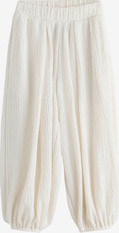 Effilé Pantalon Next en beige : devant