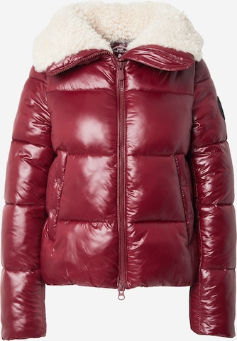 SAVE THE DUCKPrijelazna jakna 'MOMA' - crvena boja: prednji dio