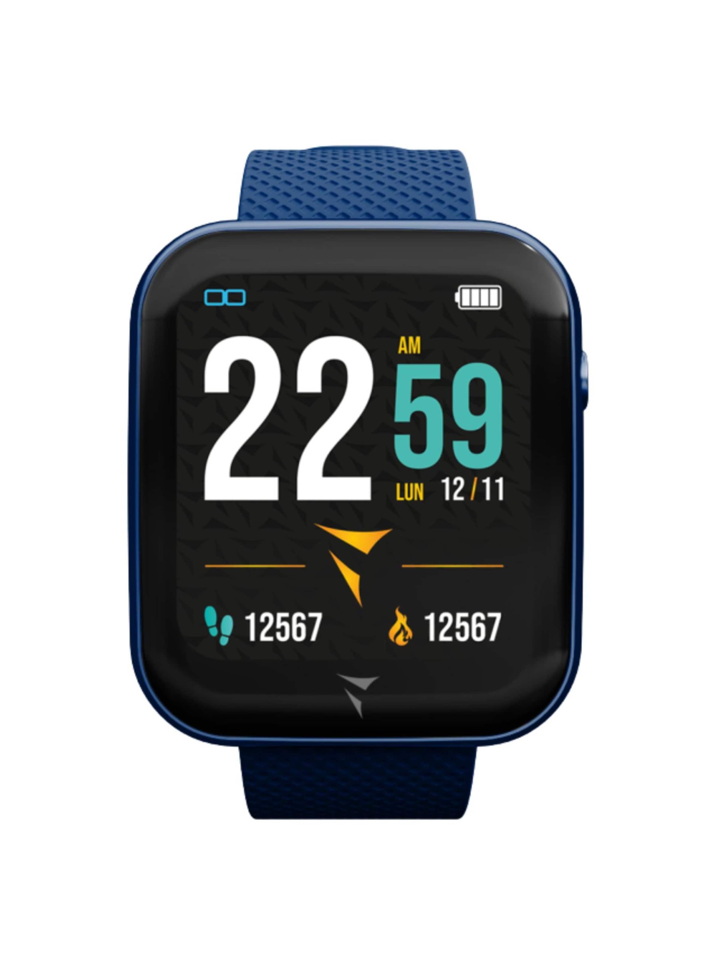 Techmade Digitaluhr‌‌‌‌‌ in Blau: Vorderseite