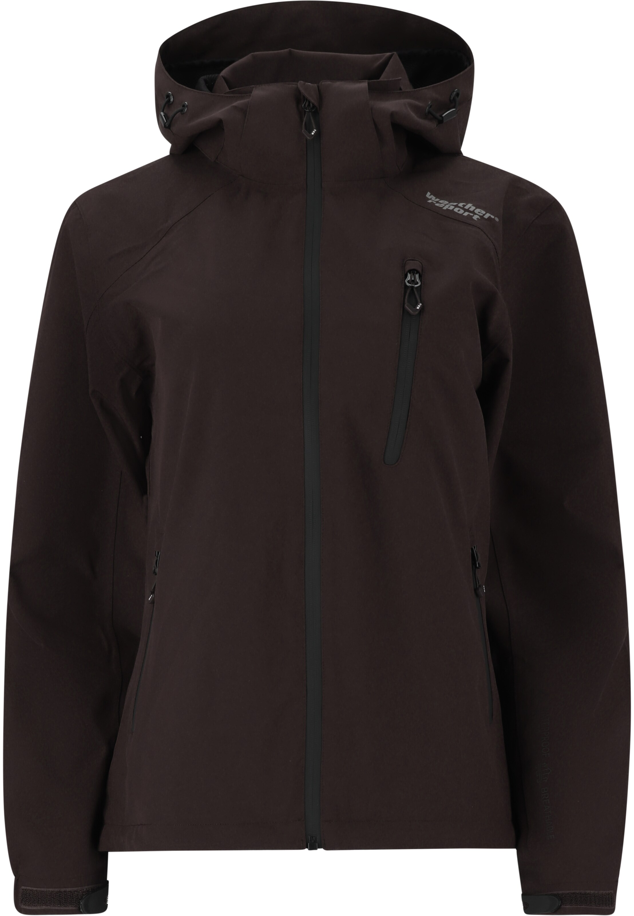 Weather Report Funktionsjacke CAMELIA PRO15000 in Braun: Vorderseite