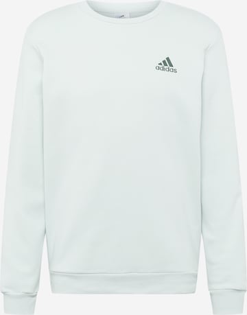 ADIDAS PERFORMANCE Athletic Sweatshirt in Green: front
