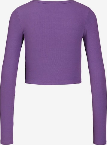 JJXX Shirt 'FELINE' in Purple