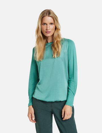 GERRY WEBER Shirt in Groen: voorkant