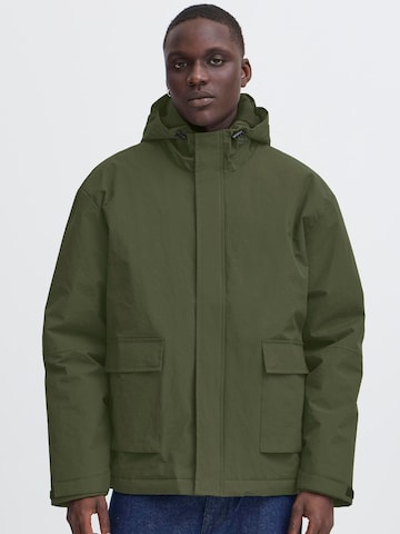 BLEND Winter jacket 'BHElman' in Green: front