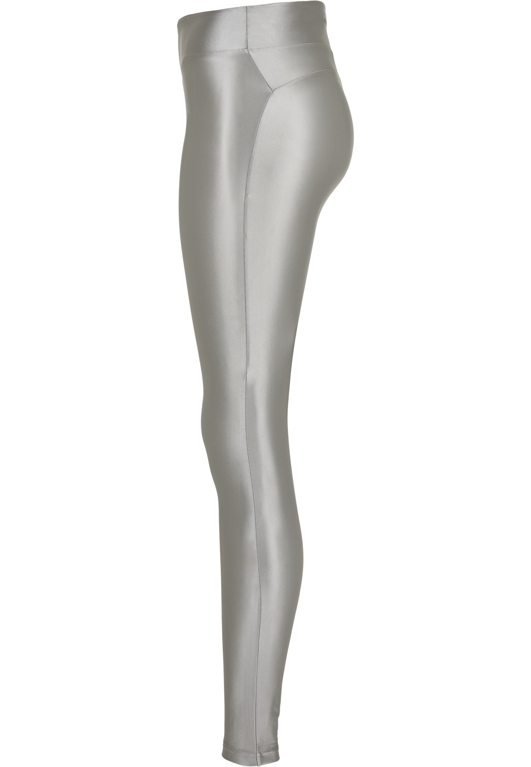 Urban Classics Skinny Leggings in Silver