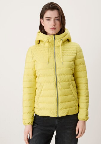 s.Oliver Between-Season Jacket in Yellow: front