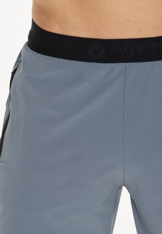 Virtus Tapered Sportbroek 'Blag' in Blauw