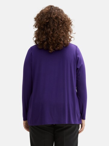 Tom Tailor Women + Shirt in Purple