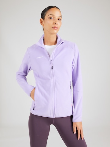 MAMMUT Athletic Fleece Jacket 'Innominata' in Purple: front