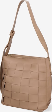 Borsa a spalla di David Jones in marrone: frontale