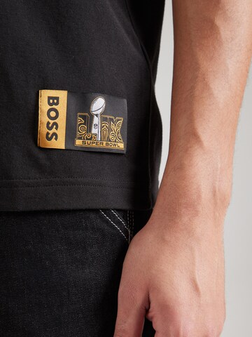 BOSS Póló 'Tunsil' - fekete