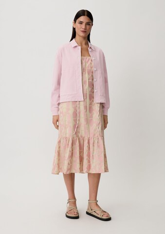 Veste mi-saison comma casual identity en rose : devant