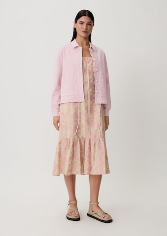 Veste mi-saison comma casual identity en rose : devant