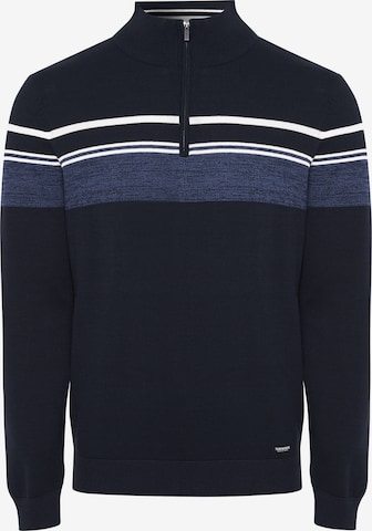 Threadbare Sweater 'Bradley' in Black: front