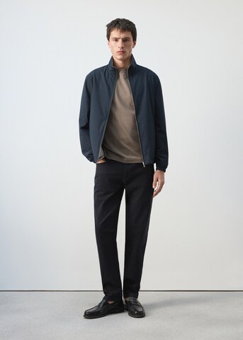 MANGO MAN Between-Season Jacket 'Nada' in Blue