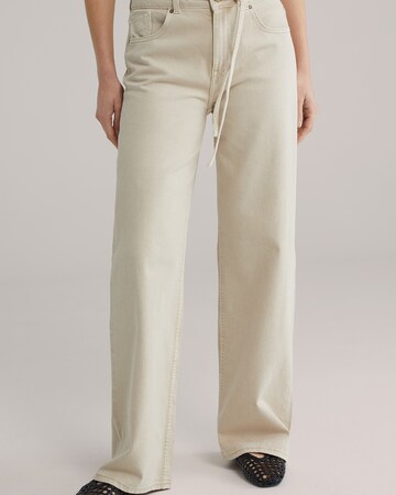 bēšs WE Fashion Vaļīgs piegriezums Džinsi: no priekšpuses