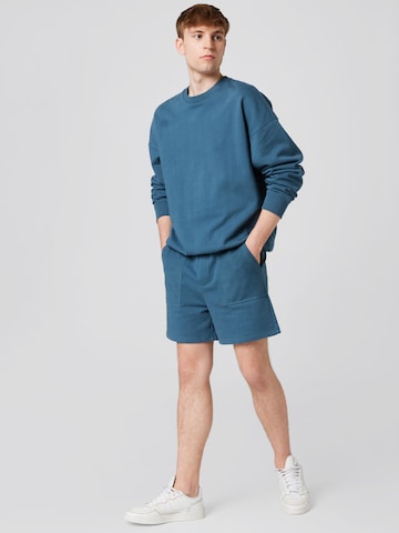 ABOUT YOU x Alvaro Soler Regular Shorts 'Timur' in Blau
