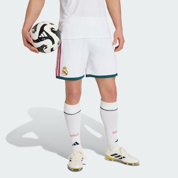 Regular Pantalon de sport 'Real Madrid 26/27' ADIDAS PERFORMANCE en blanc : devant