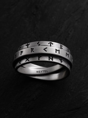 Bague 'RUNES - AMULETS' REYTEL en argent