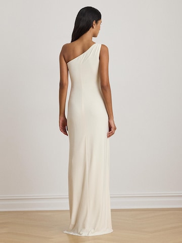 Rochie de seară de la Lauren Ralph Lauren pe bej