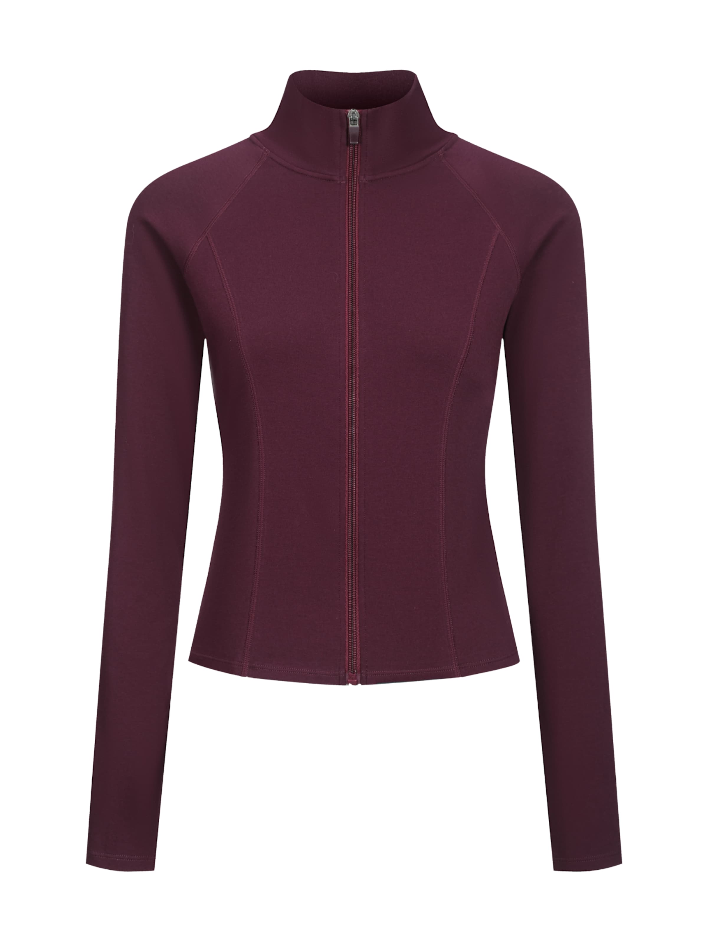 cfab (formerly creamy fabrics) Sweatvest in Rood: voorkant