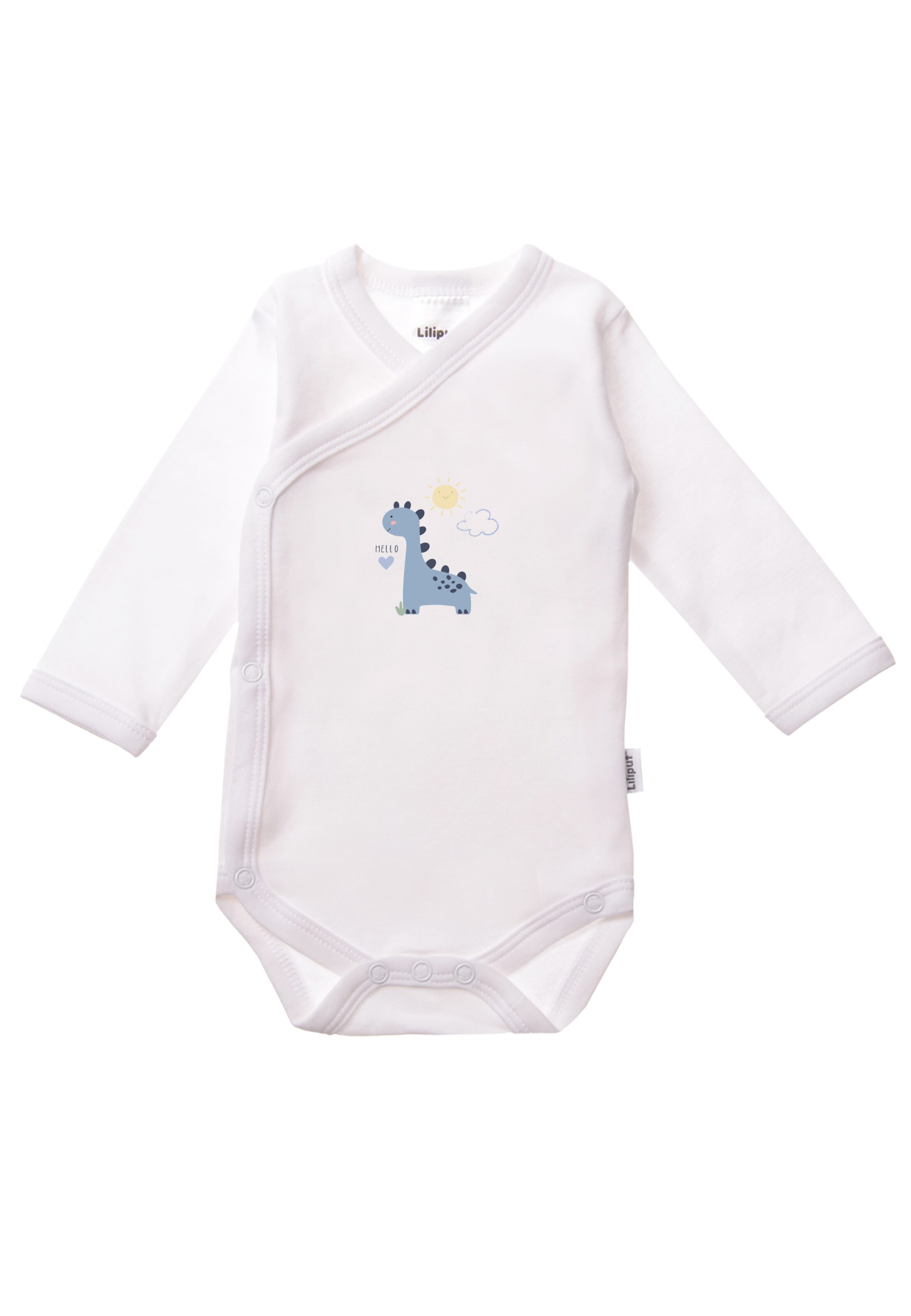 LILIPUT Wickelbodys 'Dino' in Blau