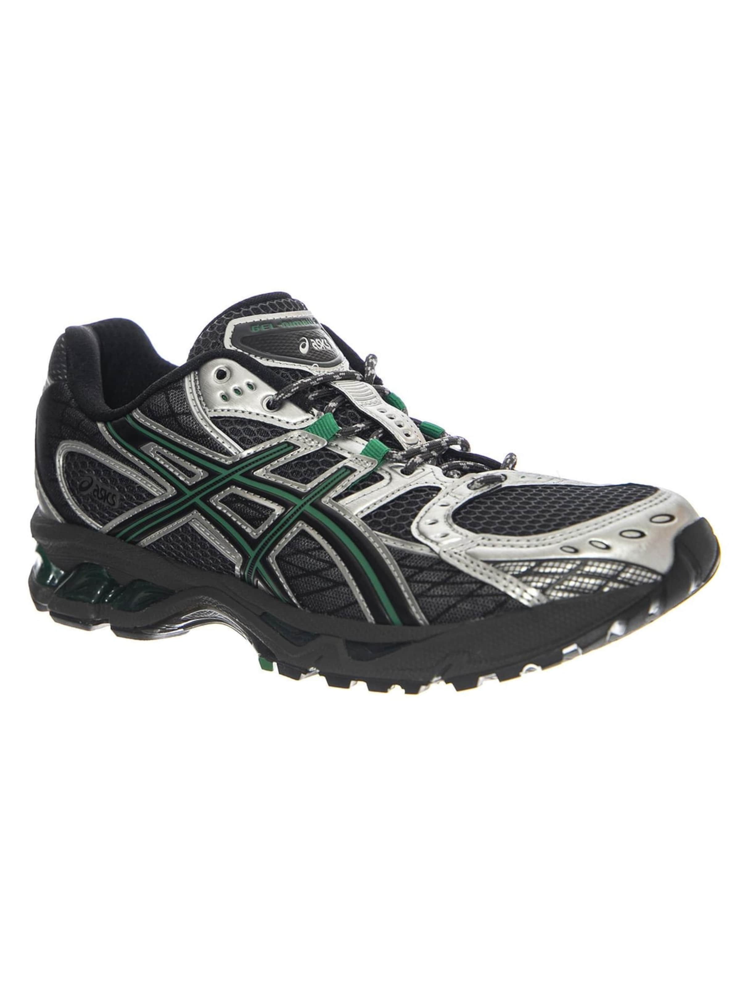 Scarpa stringata sportiva 'GEL-NIMBUS 10.1 Obsidian Grey / Green Basil Shoes' di ASICS in colori misti