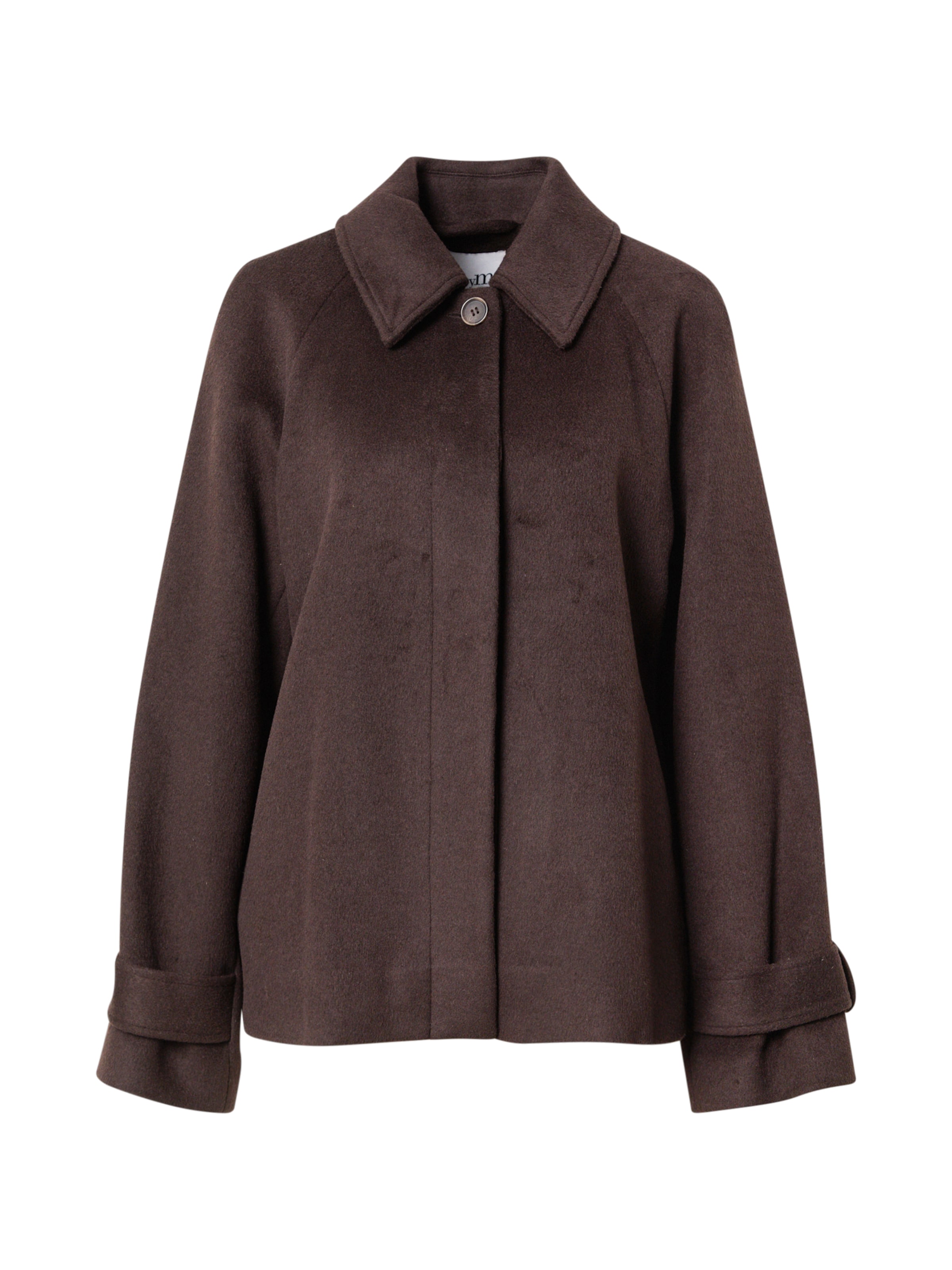 mbym Jacke 'Tary' in Braun: Vorderseite