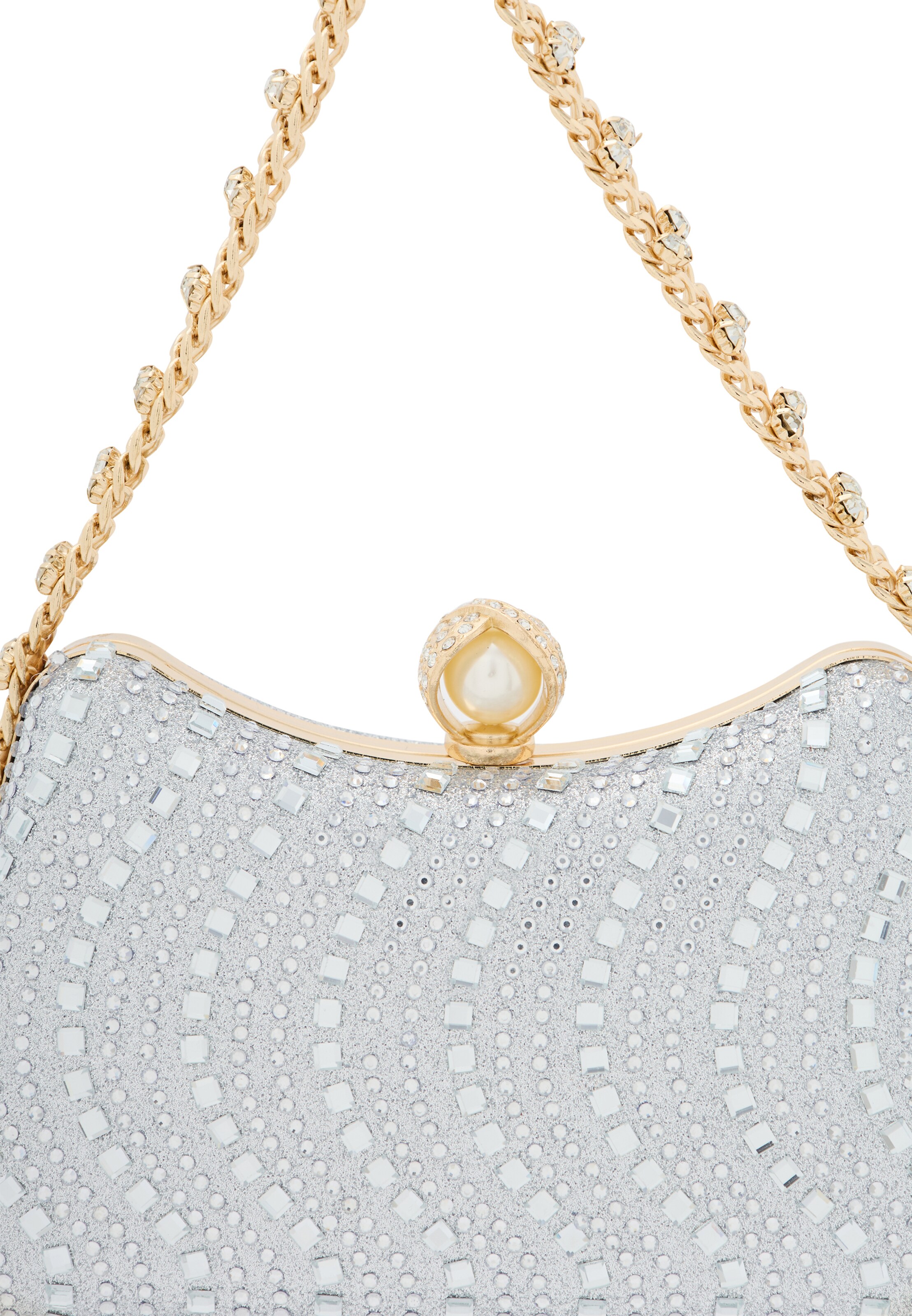 faina Наплечная сумка в Серебристый