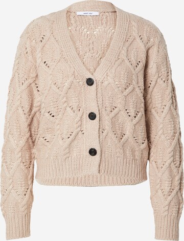 Cardigan 'Victoria' ABOUT YOU en beige : devant