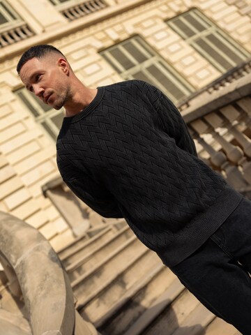 Pull-over 'Sören' DAN FOX APPAREL en gris