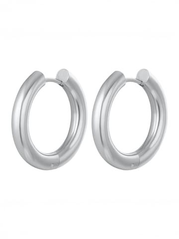 lePelou Earrings 'VELIA' in Silver: front