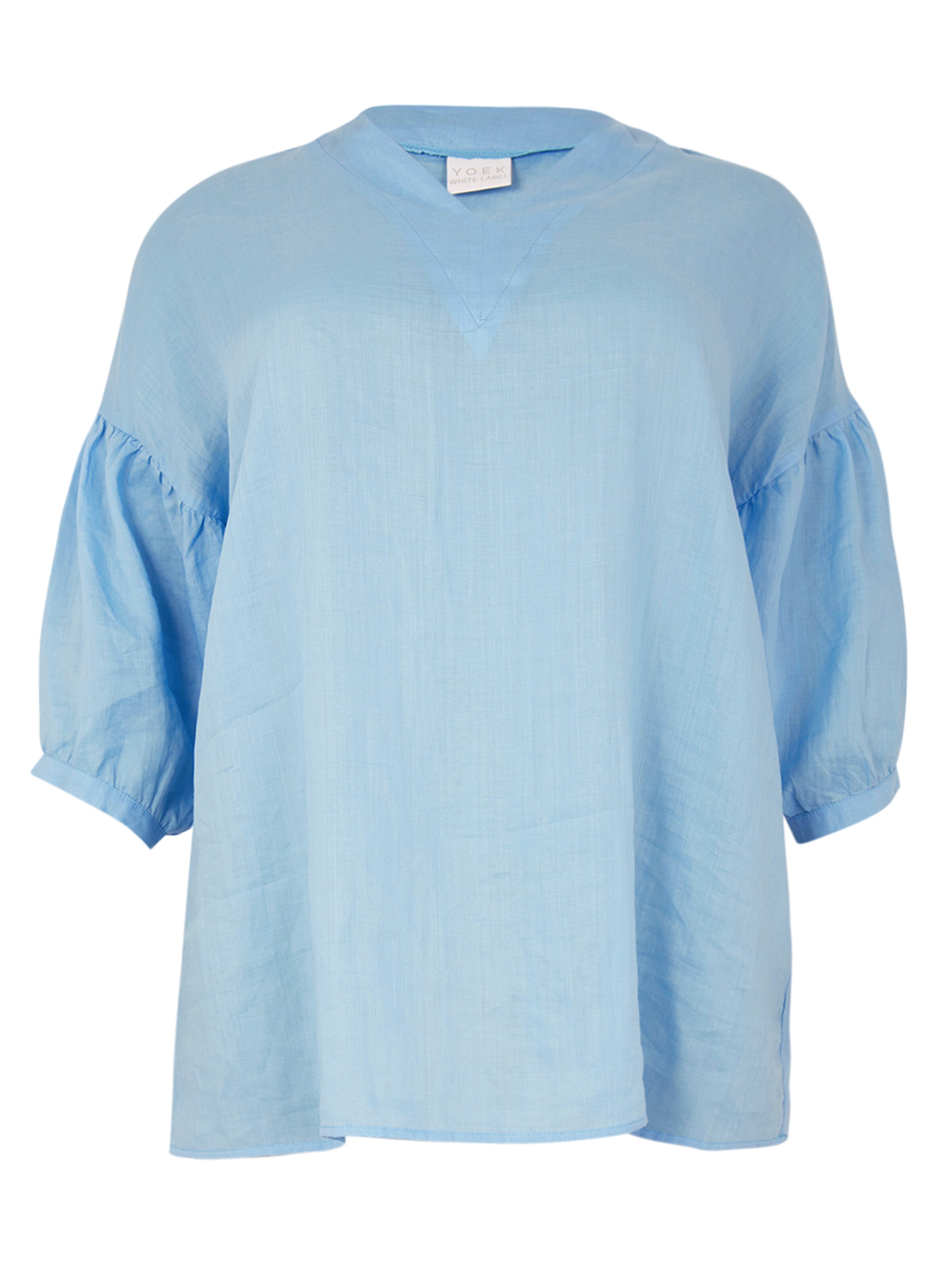 YOEK Tuniek in Blauw: voorkant