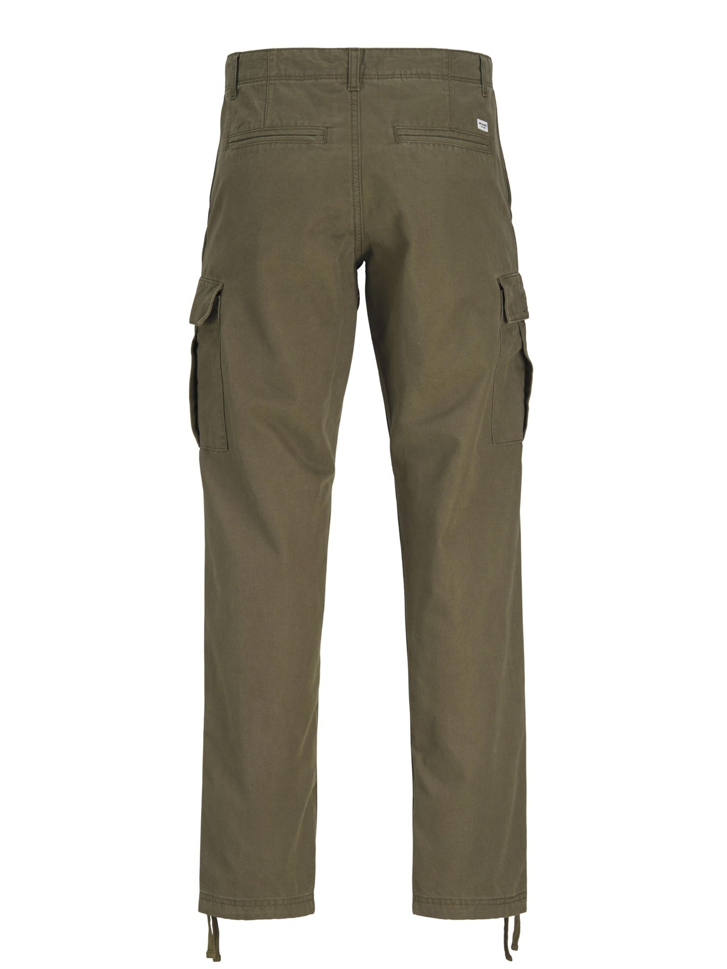 Loosefit Pantaloni cargo 'JPSTKANE JJBARKLEY' di Jack & Jones Plus in verde