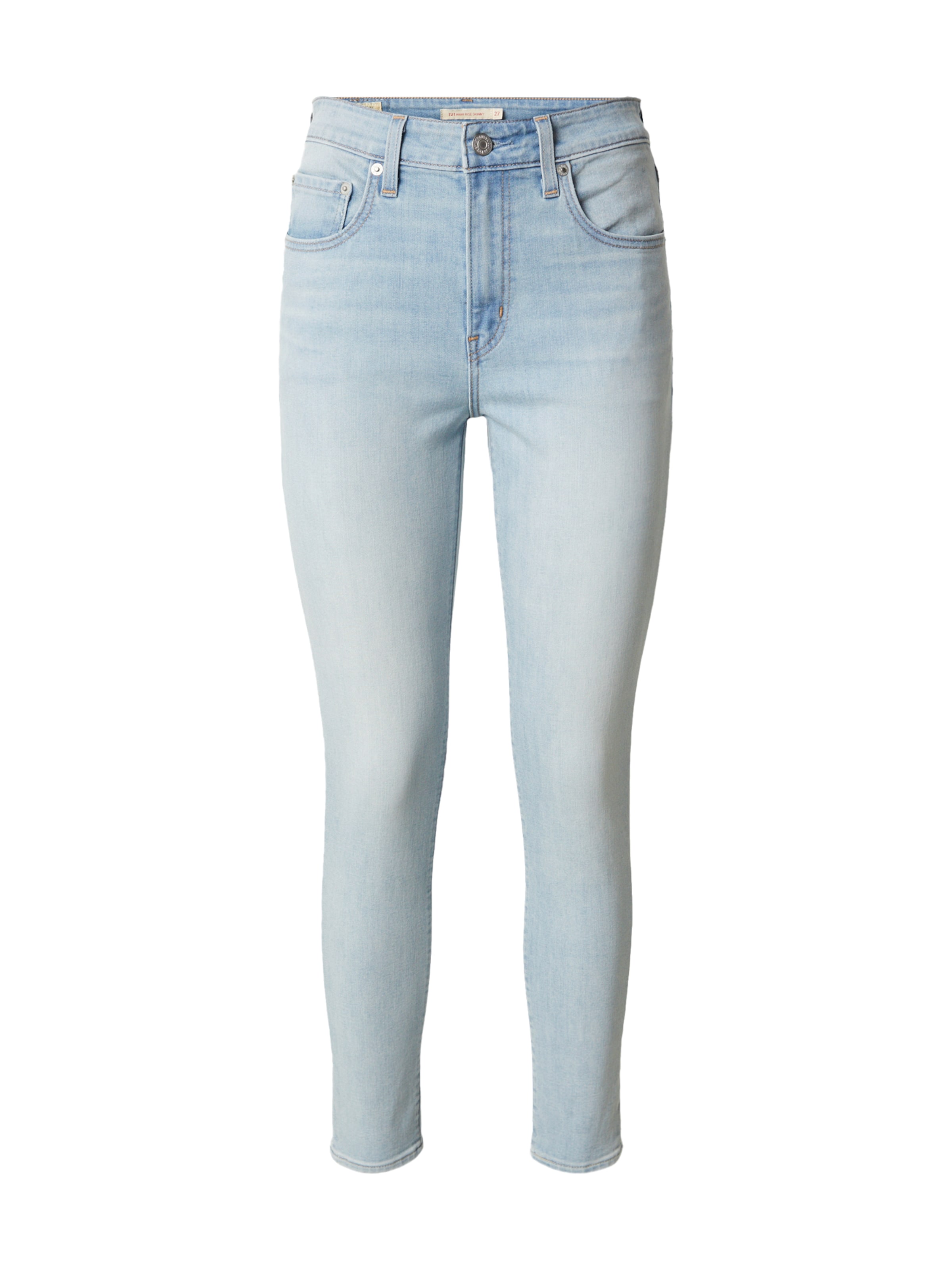 LEVI'S ® Skinny Jeans '721™ High Rise Skinny' in Blauw: voorkant