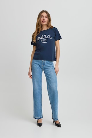 Ball Shirts 'SATINO' i blå