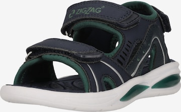ZigZag Sandal 'Trice' in Green: front